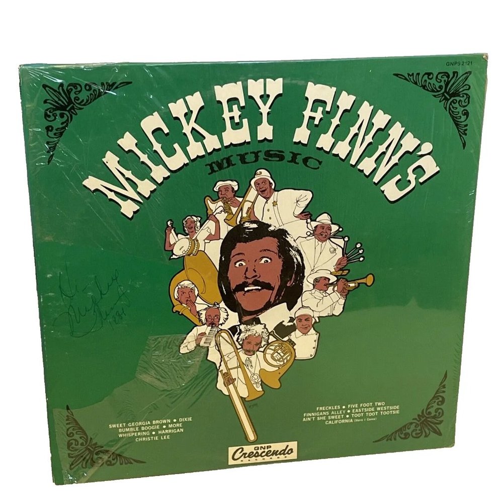Mickey Finn Mickey Finn's Music (Vinyl, 1978) GNP Crescendo GNPS 2121 Mint Signe